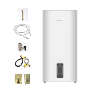 <span class=keywords><strong>Chauffe</strong></span>-<span class=keywords><strong>eau</strong></span> électrique à double réservoir <span class=keywords><strong>plat</strong></span> et mince de haute qualité <span class=keywords><strong>30L</strong></span> 50L 80L pour usage domestique et hôtelier, classe énergétique A - Product Image 2