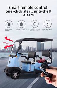 Quadricycle électrique de golf à énergie nouvelle, <span class=keywords><strong>4</strong></span> <span class=keywords><strong>places</strong></span>, carrosserie ouverte, véhicule électrique avec une vitesse de 30 à 50 km/h et une autonomie de 50 à 70 km, à vendre - Product Image 4