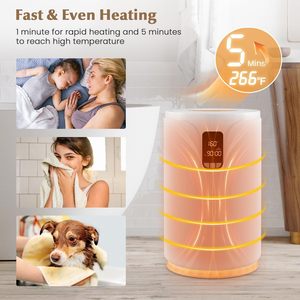 20L điện nước nóng khăn nóng phòng tắm Spa Salon nhà sử dụng khăn lớn ấm hơn xô với điều chỉnh hẹn giờ và khóa trẻ em - Product Image 3