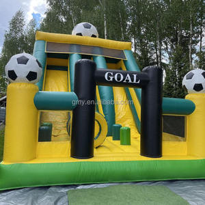 Fête Location Football Château Gonflable Toboggan Combo Dmuchana Zjezdzalnia à Acheter - Product Image 3