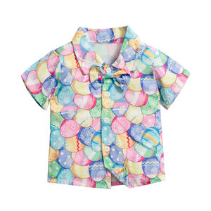 Completo Estivo per Bambini con Motivo Coniglietto 'La Mia Prima Pasqua 2025' per Ragazzi dai 2 ai 7 Anni - Product Image 6