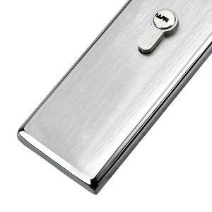 Serrure d'entrée anti-rouille en <span class=keywords><strong>inox</strong></span> avec triple pêne dormant, quincaillerie de sécurité professionnelle pour porte d'entrée, ensemble de poignée de serrure mécanique à mortaise - Product Image 2
