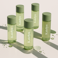 Ensemble de crème de soin vide de luxe de 15ml 30ml 50ml 100ml 120ml 200 ml 4 oz emballage en plastique bouteille de sérum de toner de pulvérisation de pompe cosmétique