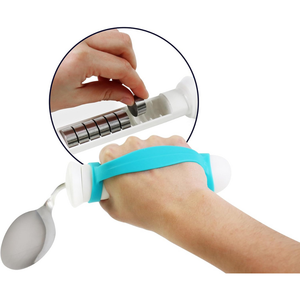Cuchara Adaptada para Personas con Discapacidad, Cubiertos para Personas Mayores con Mango Flexible y Peso Ajustable KMINA K40066 - Product Image 4