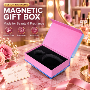 Boîte à tiroir de luxe personnalisée en gros avec logo, emballage rigide en carton pour parfums, cosmétiques <span class=keywords><strong>et</strong></span> coffrets cadeaux de soins de la peau - Product Image 2