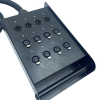 Multicore 12 canaux 16 canaux 3 broches mâle à femelle Xlr Y Splitter Microphone Audio Snake Cable Stage Box