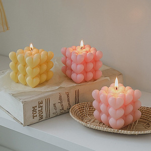 Velas Aromáticas con Forma de Corazón Northern Mu, Cera de Soja, Decoración Creativa para el Hogar, Accesorios de Fotografía - Product Image 3