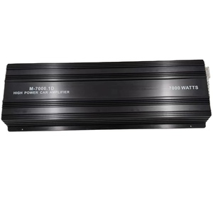 7000W Công Suất Cao Xe Âm Thanh Khuếch Đại Class D <span class=keywords><strong>1</strong></span> Kênh Loa Siêu Trầm Và Loa Với Crossover Mono Xe Video Khuếch Đại - Product Image 5