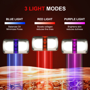 <span class=keywords><strong>Appareil</strong></span> d'infusion de sérum anti-âge hydratant et liftant <span class=keywords><strong>pour</strong></span> le <span class=keywords><strong>visage</strong></span>, avec baguette de beauté éclaircissante à lumière violette <span class=keywords><strong>pour</strong></span> corriger le teint terne - Product Image 3