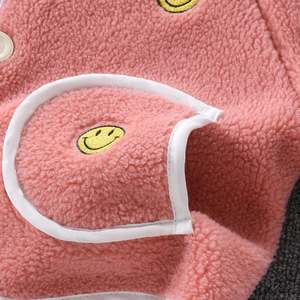 Yürümeye başlayan kızlar Hoodies kazak çocuk kadife ceket bahar sonbahar kızlar çift taraflı dış hırka moda sıcak Tops - Product Image 4