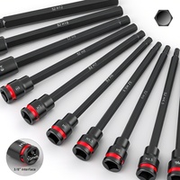 Juego de Llaves Hexagonales Extendidas de 3/8 Pulgadas, Métricas e Imperiales, con Puntas de Destornillador Hexagonal, Herramientas Manuales de Mantenimiento, Venta al Por Mayor de Fábrica
