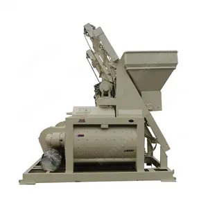 JS 1000 mixer beton planet paksa lapisan ketebalan 10 mm untuk beton kualitas tinggi