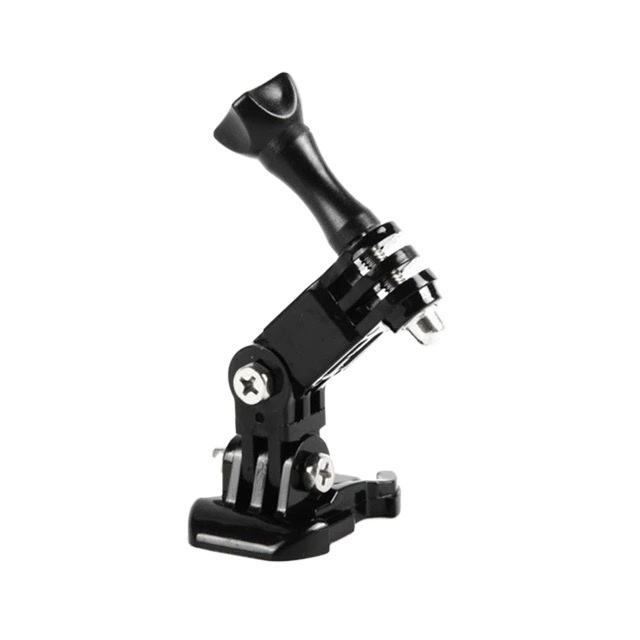 Hongdak High Quality Three Way Adjustable Pivot Arm Tripod Mount With Base for Go Pro Hero 6 5 4 3+/3/2