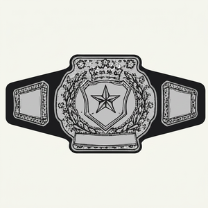 UFC เข็มขัดแชมป์แบบกำหนดเองสุดยอดสายหนังแท้สีแดงสไตล์คาราเต้เคนโด้ - Product Image 1