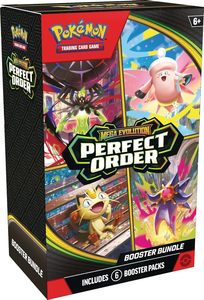 Cartes à collectionner Pokémon TCG Mega <span class=keywords><strong>Evolution</strong></span> Perfect Order Booster Bundle, version japonaise originale, pour collectionneurs. - Product Image 2