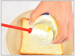 Wholesale Mini Silicone Spatula Heat Resistant Long Handle Dual-Ended Scraper with Spoon Jam Spatulas Kitchen Gadget Accessories - Product Image 3