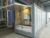 Toilettes préfabriquées pliables en conteneurs pour hommes et femmes, conformes ADA, conteneurs sanitaires, conception en bloc, appartement d'usine, écologiques