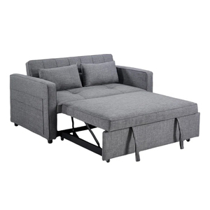 Divano <span class=keywords><strong>Letto</strong></span> Huichen Home Personalizzato Grigio Scuro <span class=keywords><strong>Singolo</strong></span> Doppio a 2 Posti Estraibile e Pieghevole <span class=keywords><strong>per</strong></span> Soggiorno - Product Image 3