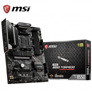 เมนบอร์ด <span class=keywords><strong>MSI</strong></span> MAG B550 <span class=keywords><strong>TORPEDO</strong></span> สำหรับเล่นเกม พร้อมหน่วยความจำ DDR4 128GB ช่อง M.2 ชิปเซ็ต AMD B550 รองรับความเร็วสูงสุด 4400(โอซี) เมกะเฮิรตซ์ - Product Image 2
