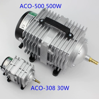 Compresseur d'air électrique magnétique 110V 220V 135W/160W/380W/500W 009E pour machine de découpe et de gravure laser CO2