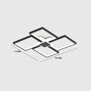 Lámpara led de acrílico minimalista con forma cuadrada para interior de dormitorio, luces colgantes de techo, accesorios de iluminación, gran oferta, 2021 - Product Image 3