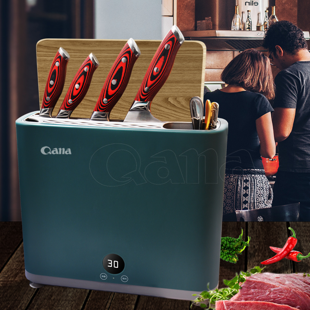 Умный дезинфекционный подставка для сушки ножей, ультрафиолетовые палочки для еды, домашний кухонный стерилизационный держатель