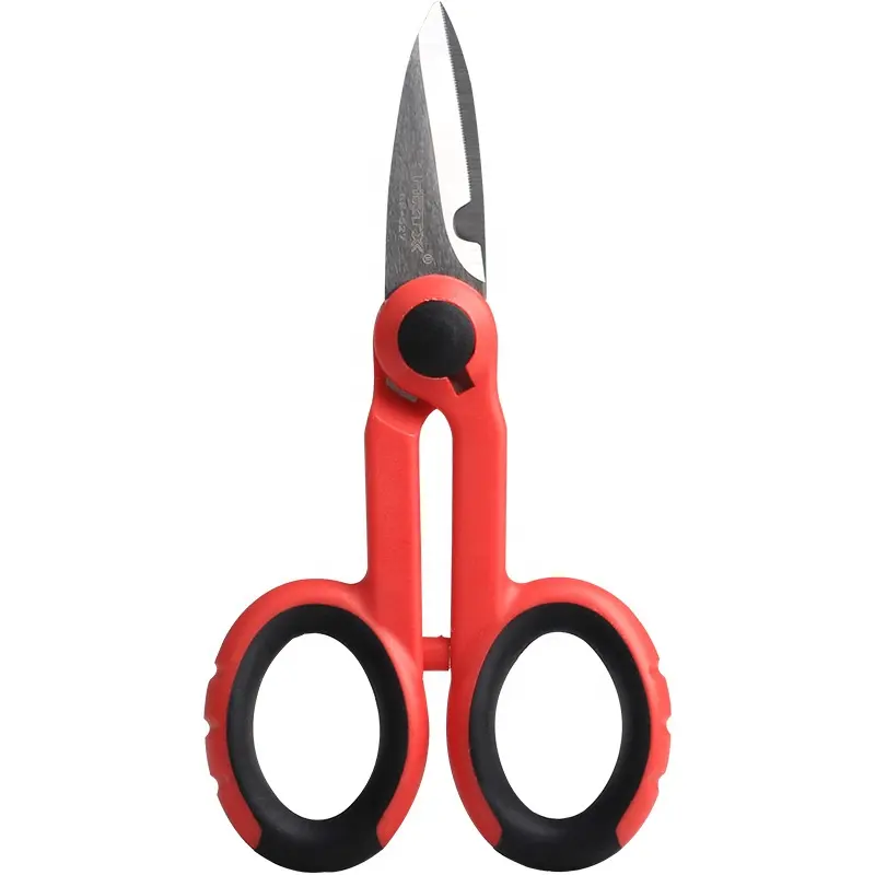 Multipurpose wire duct scissors, industrial scissors, jumper Kevlar scissors