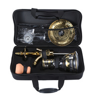 Chicha portable de luxe en acier inoxydable, exclusive pour l'Europe et les États-Unis, avec coffret cadeau