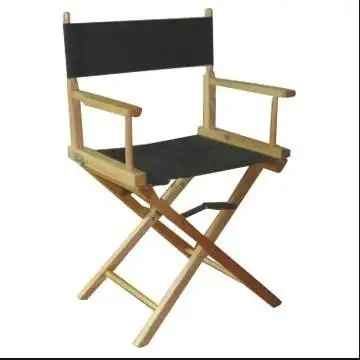 고품질 단단한 나무 접는 의자 메이크업 바 의자 야외 낚시 레저 감독 의자
