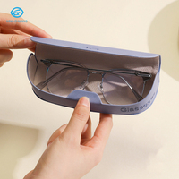 Boîte de rangement pour lunettes de luxe Étui à lunettes optiques Étui à lunettes magnétique fait main avec logo personnalisé