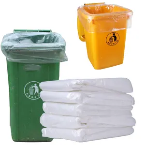 Polypropylene plastic bags disposable plastic clear garbage bags heavy duty 13 gallon recyclable trash bags