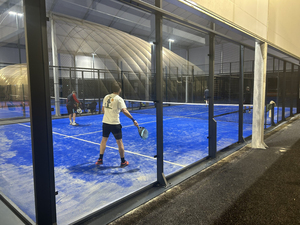 Equipamiento para <span class=keywords><strong>Cancha</strong></span> de Tenis Individual, Construcción de <span class=keywords><strong>Cancha</strong></span> de Pádel Azul para Uso Deportivo, Césped Artificial - Product Image 4