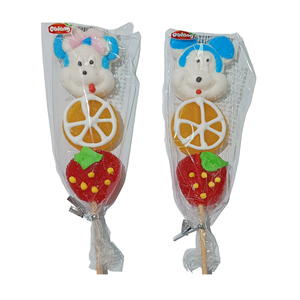 Nuovi Bastoncini di Caramelle per Bambini, Divertenti Lecca-Lecca a Forma di Topolino, Marshmallow e Gommose con Disegni Fatti a Mano, Caramelle BBQ - Product Image 2