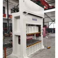 Prensa hidráulica de 1250t con guías, bomba de motor de alta velocidad, multifuncional, para grabado de puertas de acero ignífugas