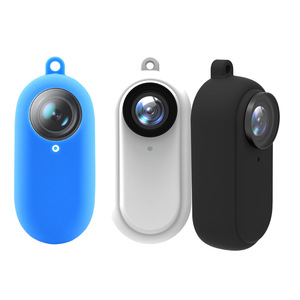 Étui de protection tout compris KAMPHO pour caméra d'action Insta360 Go2, résistant à la poussière, avec cache-objectif et cadre souple - Product Image 1