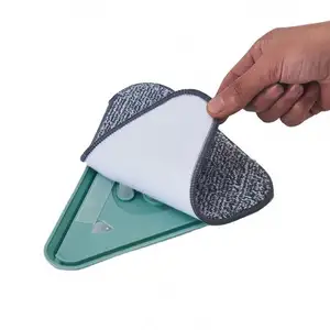 Hot Sell Triangular Design Clean Without Dead Corners And Edge Cleaning Floor Wiper Shower Squeegee Car Window Squeegee Cleaner