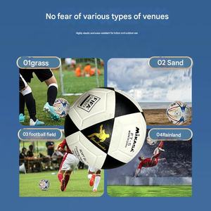 MIKASAS Football professionnel en PVC de taille standard 5 pour l'entraînement de sports de plein air LOGO personnalisé Poids officiel cousu en machine - Product Image 6