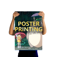 Service d'impression d'affiches sur papier A0 A1 A2 A3 A4 A5 personnalisées de haute qualité, échantillon gratuit, pour la décoration du salon