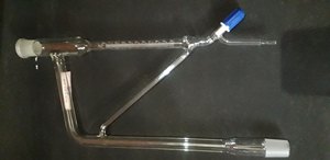 Appareil de distillation d'huiles essentielles MAYALAB MC25A Clevenger avec flacon inférieur et condenseur en verre borosilicate, capacité 25 ml - Product Image 3