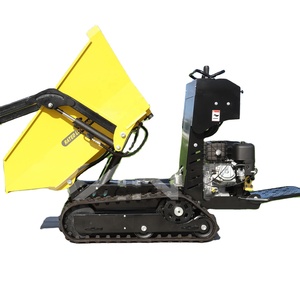 Carriola Cingolata Semovente da 600 kg con Benna Chiusa per Uso Gravoso, Personalizzabile OEM - Product Image 1