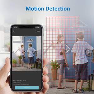 Ucuz seri CCTV ürün kubbe 5MP HD güvenlik IP güvenlik kamerası ile Hik protokolü insan hareket algılama - Product Image 6