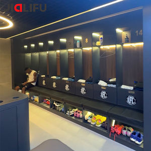 Индивидуальные шкафчики для футбольных клубов из HPL, шкафчики для игроков для раздевалок, шкафчики для баскетбольных раздевалок в Дубае - Product Image 2