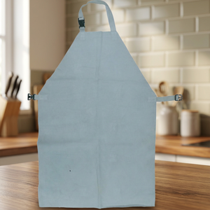 Bib <b>Apron</b> Non Woven Fabric Lightweight Simple Style Adjustable Waist No Pockets Daily Cooking Use - Product Image 5