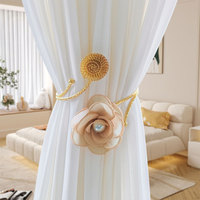 Nouveau printemps été Collection perle fleur métal ouverture réglable manchette Bracelet alliage bras Bracelet créatif rideau décoration