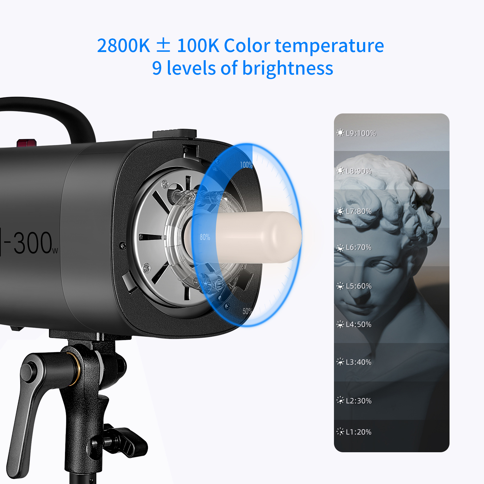 Neewer S101-300W Studio Flash Light - Professional & Versatile