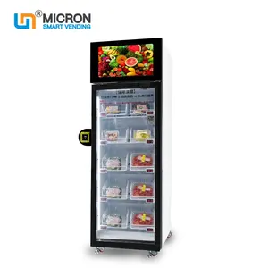 Distributeur automatique d'eau et de glace pour réfrigérateur intelligent à porte unique, avec cartes à collectionner pour café