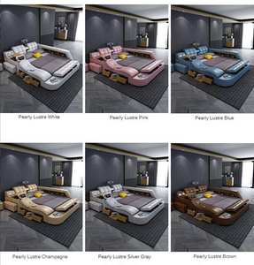 KEHUI-Meuble de chambre à coucher avec cadre de base, matelas en bois, <span class=keywords><strong>meilleur</strong></span> cama para en forma d casa con, meubles de chambre à coucher intelligents - Product Image 5