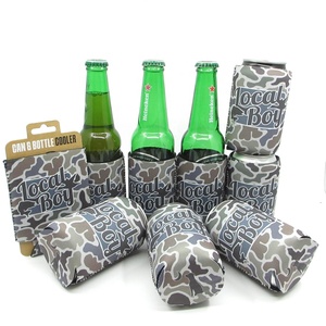 Sac isotherme promotionnel en néoprène de 12 oz couleur unie avec manchon de bouteille de boisson imprimé par sublimation pour la bière - Product Image 5