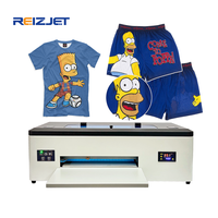 Printer DTF Reizjet Pink A3 1390 yang Dapat Disesuaikan, Semi-Otomatis dengan Printhead Epson 2880x1440dpi, Perangkat Lunak AcroRIP untuk Pencetakan DTF