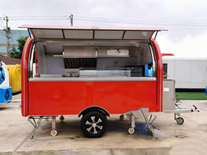 Kiosque alimentaire mobile multifonctionnel directement de l'usine pour la vente de glaces, de petit-déjeuner, de plats cuisinés, en acier inoxydable, garantie de 2 ans - Product Image 5